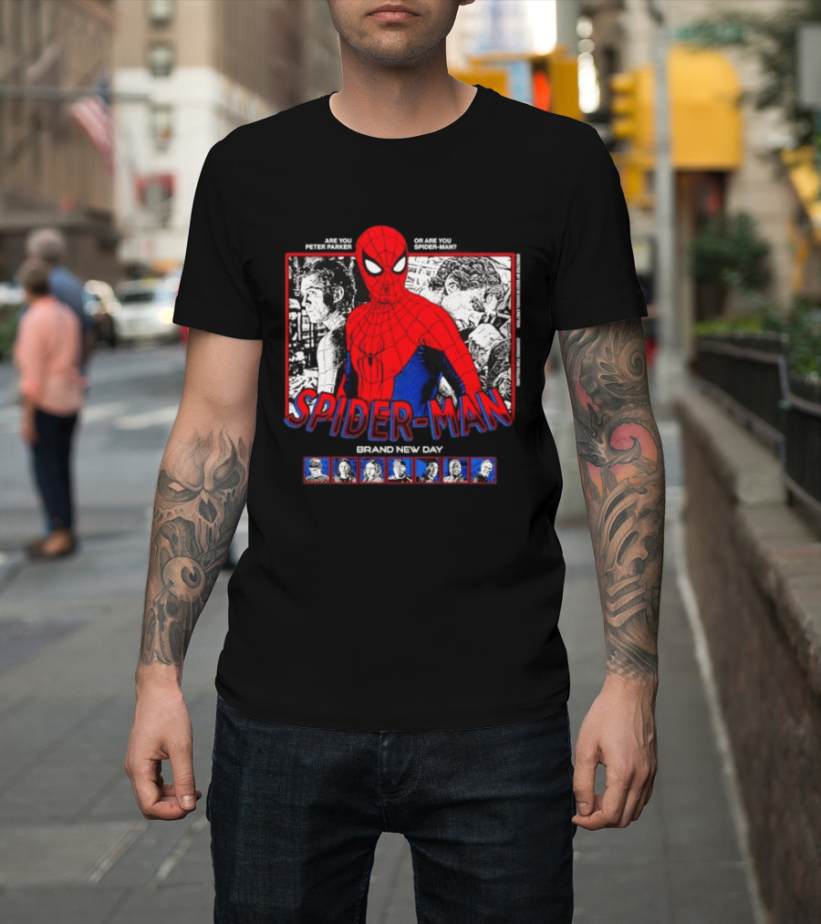 Spider Man Brand New Day Are You Peter Parker Or Are You Spider Man T-Shirt