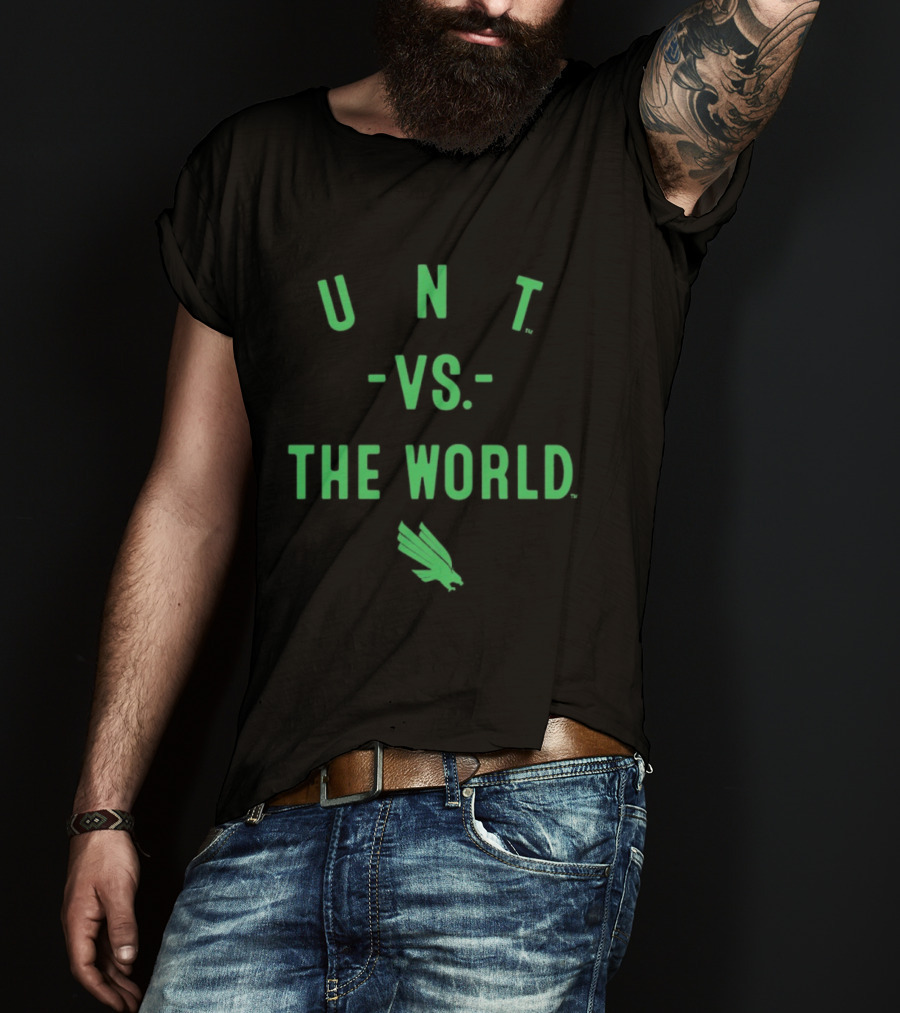 UNT Vs The World Mean Green 2026 NCAA Season T-Shirt