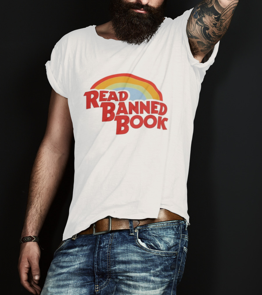 Read Banned Book Rainbow T-Shirt