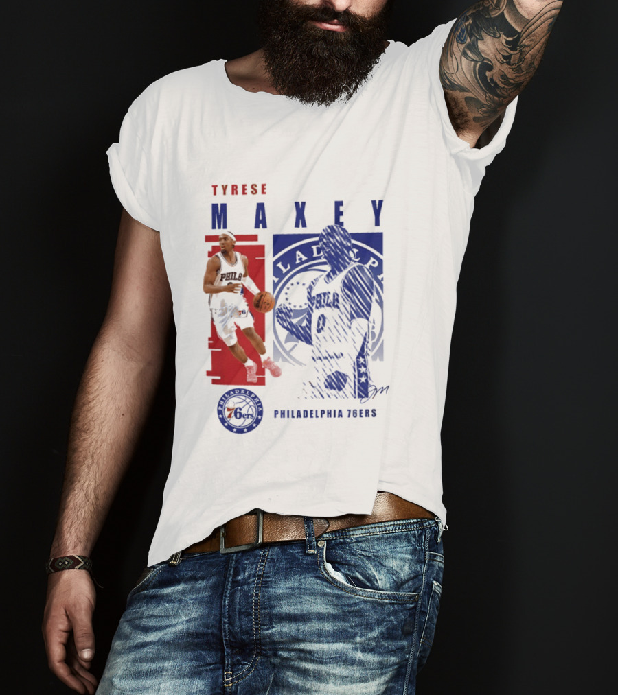 Tyrese Maxey Philadelphia 76ers NBA Highlights 2026 T-Shirt