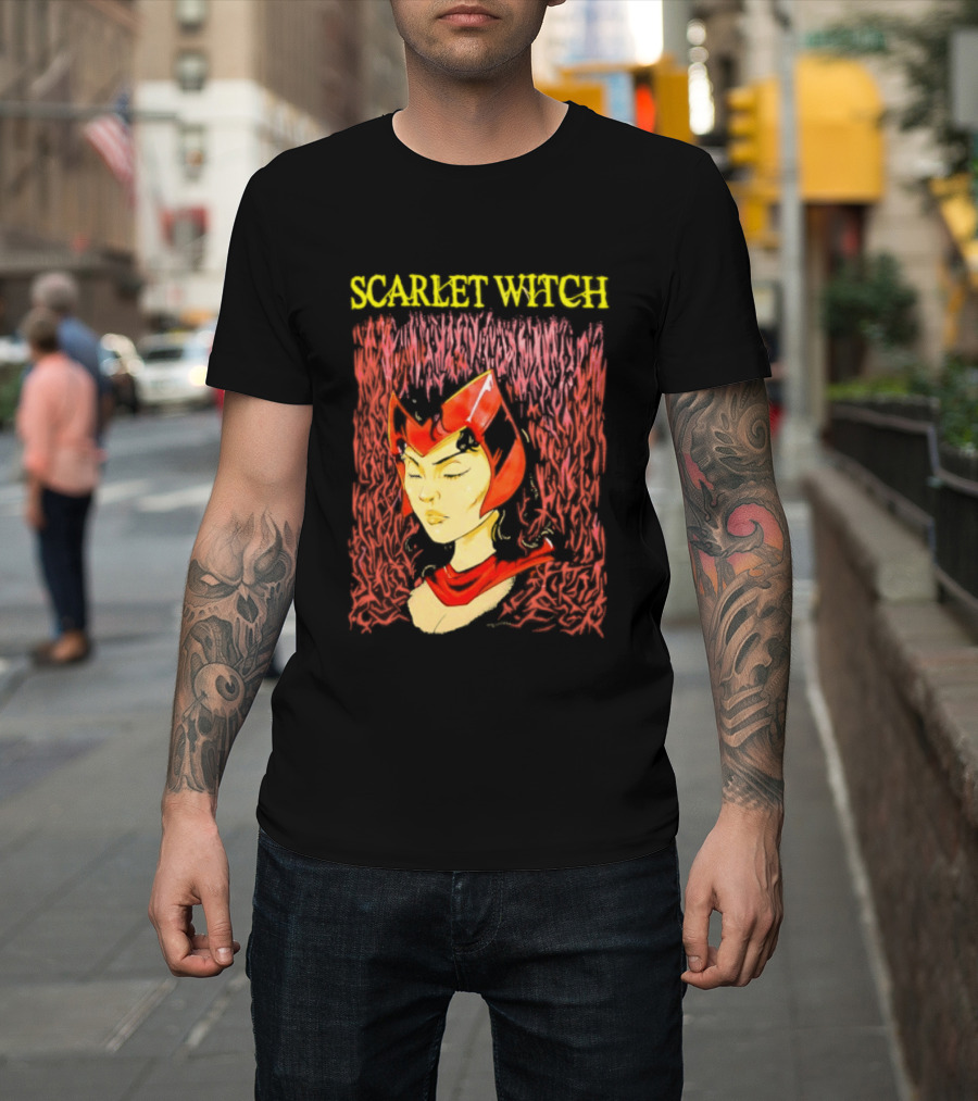 Scarlet Witch Marvel Comics Wanda Maximoff T-Shirt
