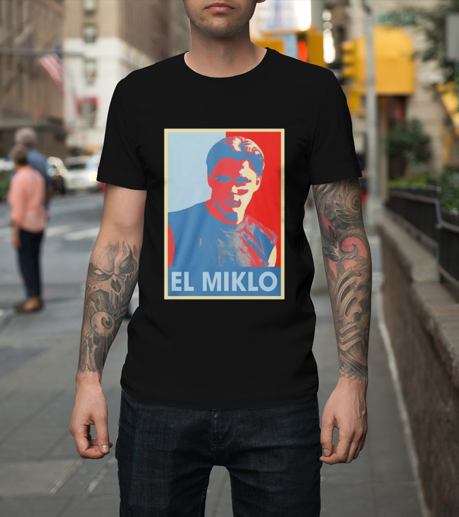 El Miklo Blood In Blood Out Style Chicano Cinema T-Shirt