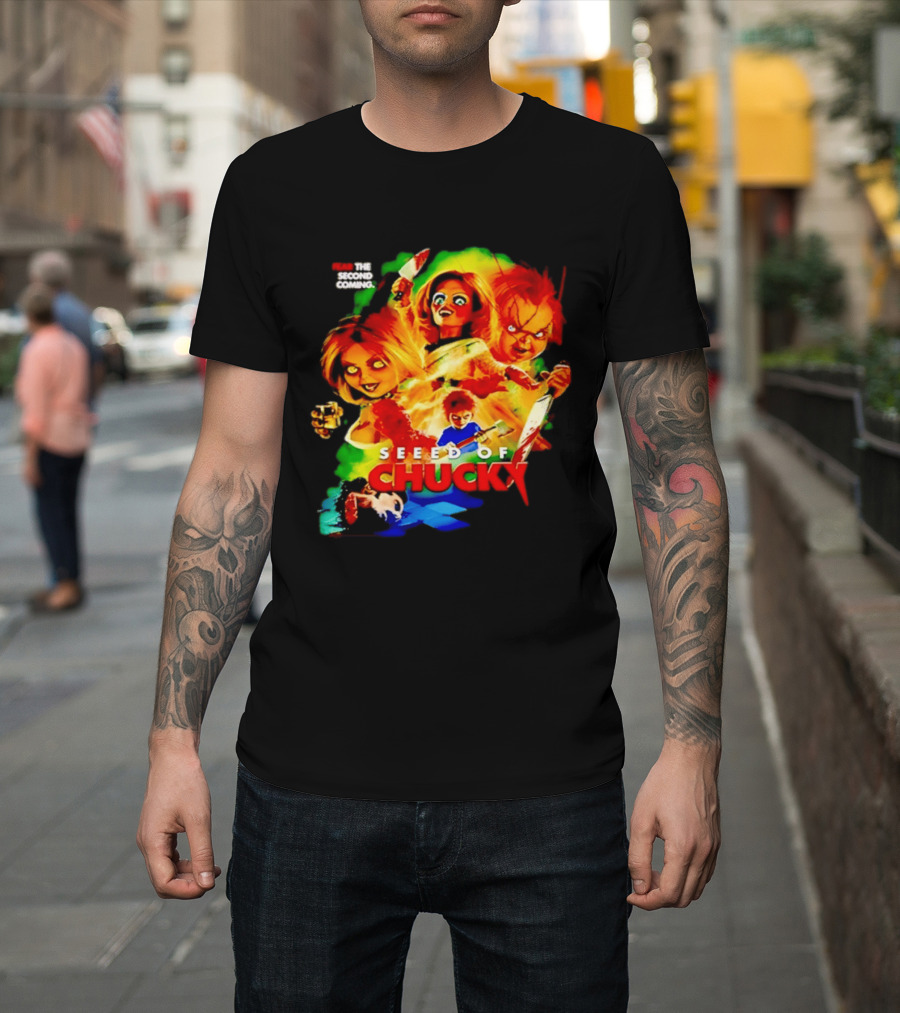 Fear The Second Coming Seed Of Chucky Chucky And Tiffany T-Shirt