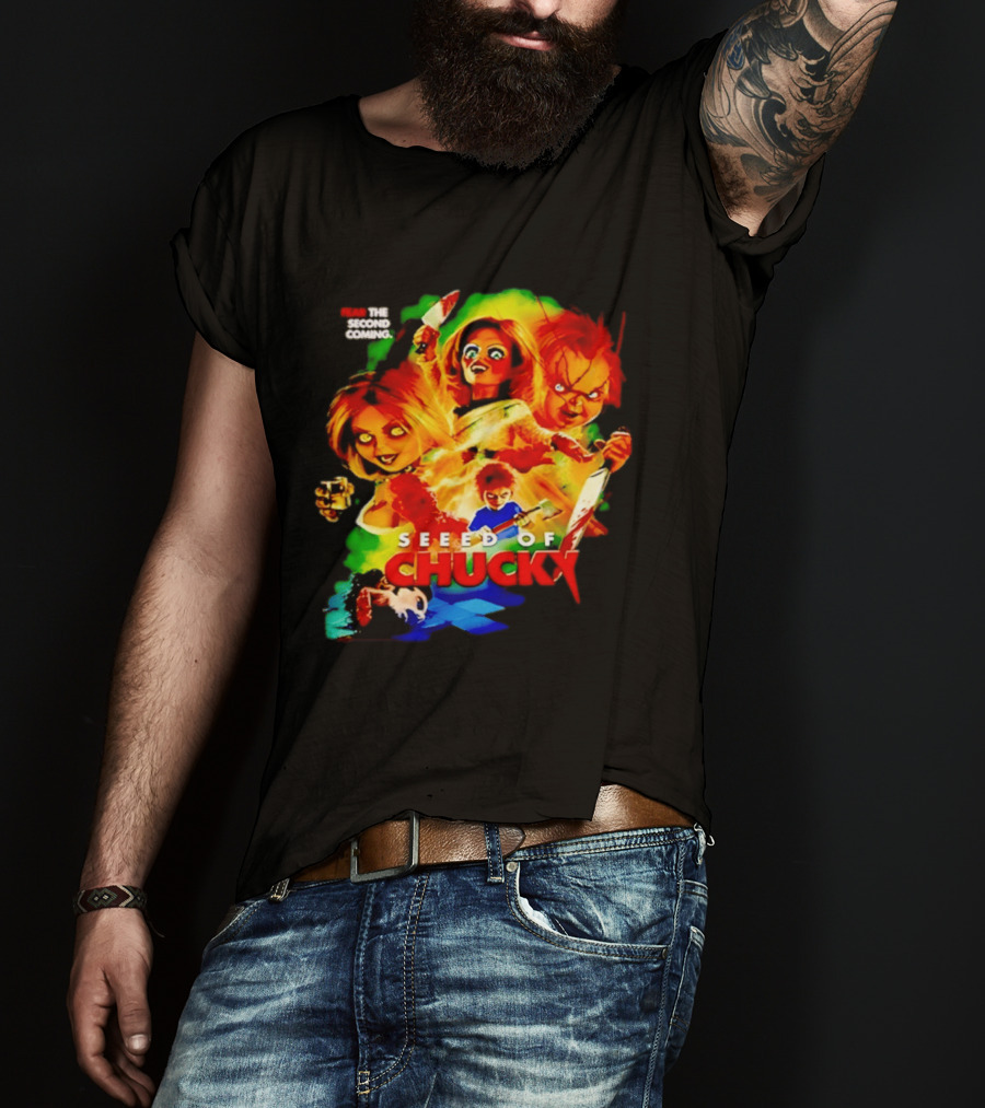 Fear The Second Coming Seed Of Chucky Chucky And Tiffany T-Shirt