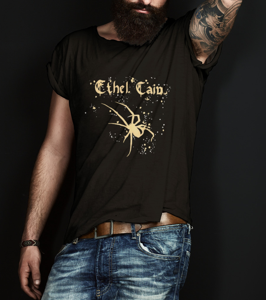 Ethel Cain Yellow Spider Gothic T-Shirt