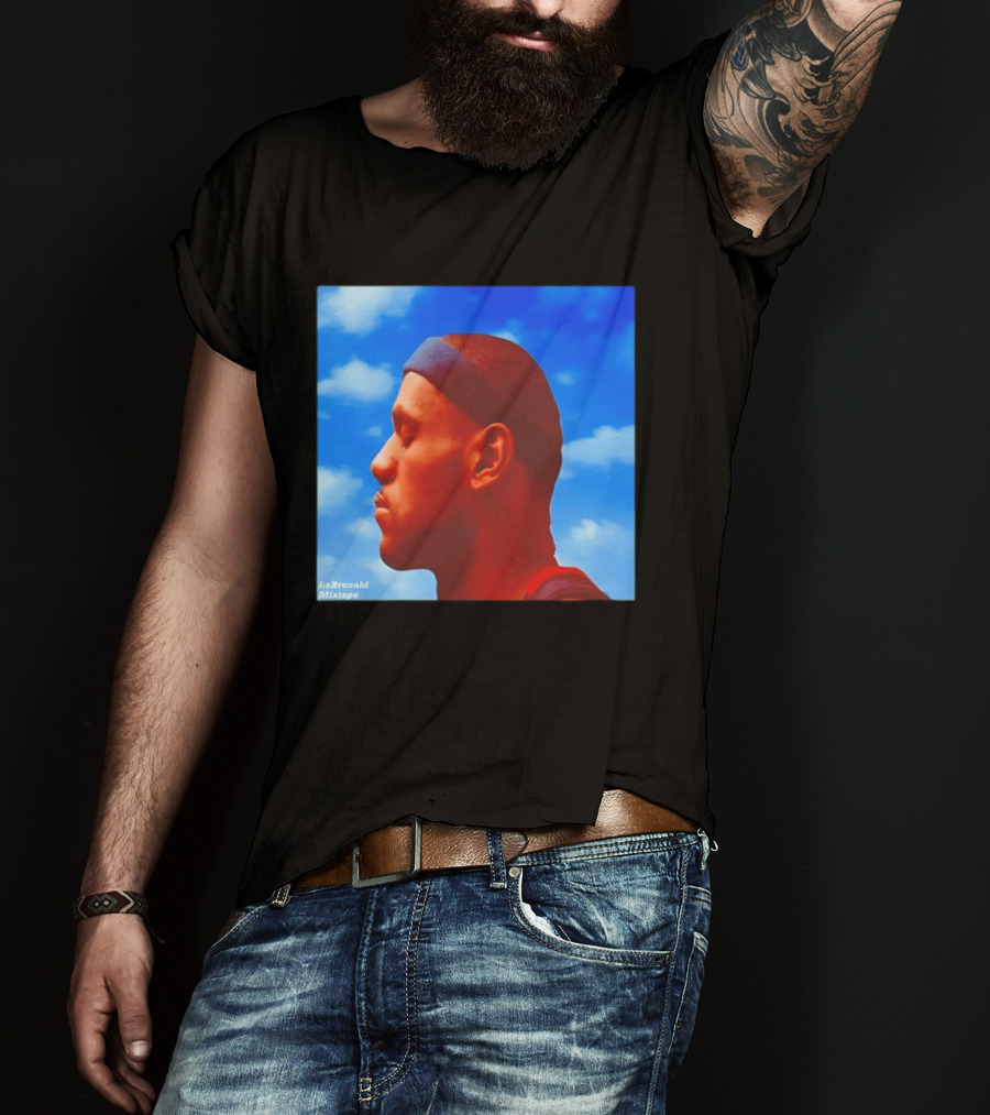 LeBron James LeBronald Mixtape Nothing Was LeSame Los Angeles Lakers Sky T-Shirt