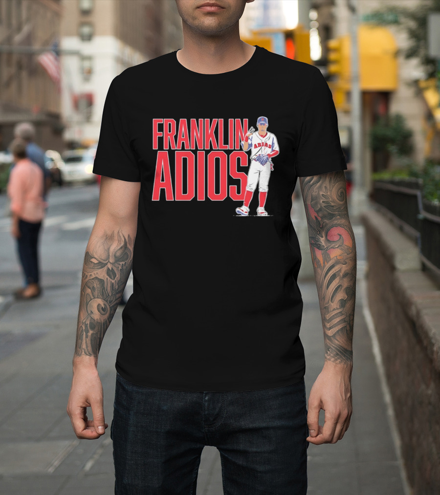 Franklin Arias Franklin Adios Boston Red Sox 2026 MLB Season T-Shirt