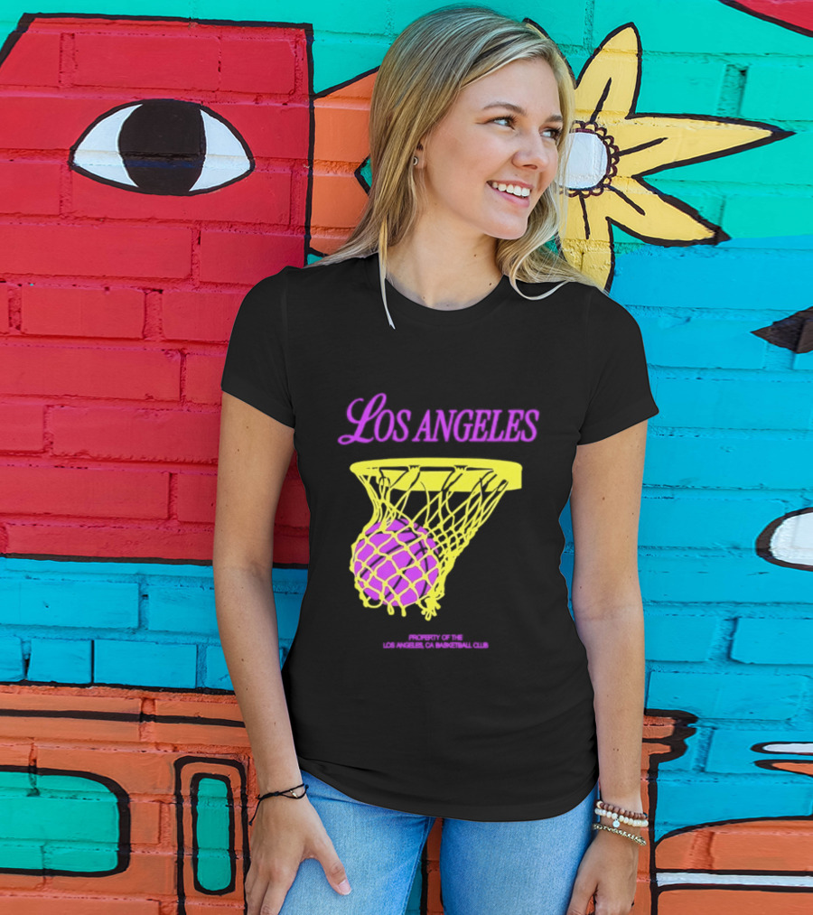 Los Angeles Basketball Club Property Los Angeles CA T-Shirt