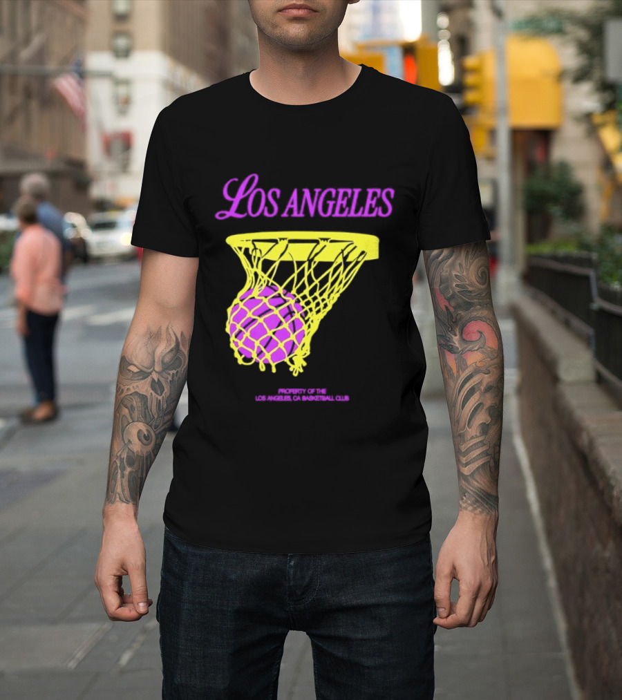 Los Angeles Basketball Club Property Los Angeles CA T-Shirt