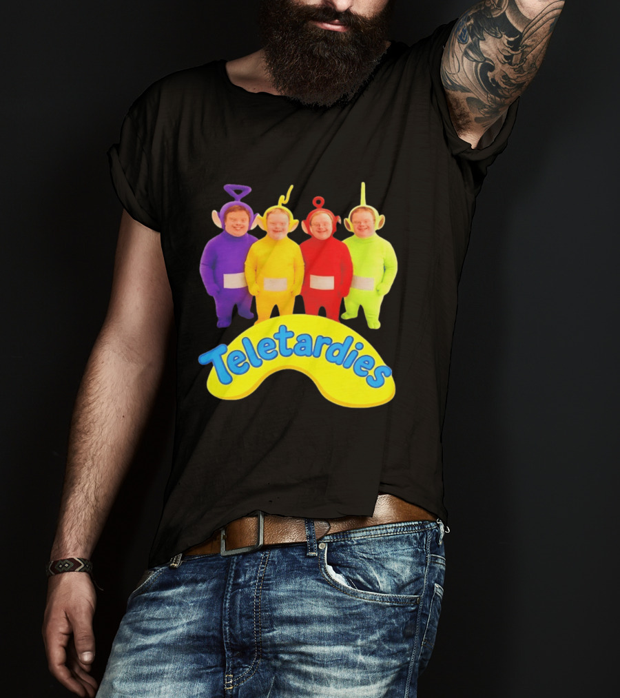 Teletardies Teletubbies Down Syndrome T-Shirt