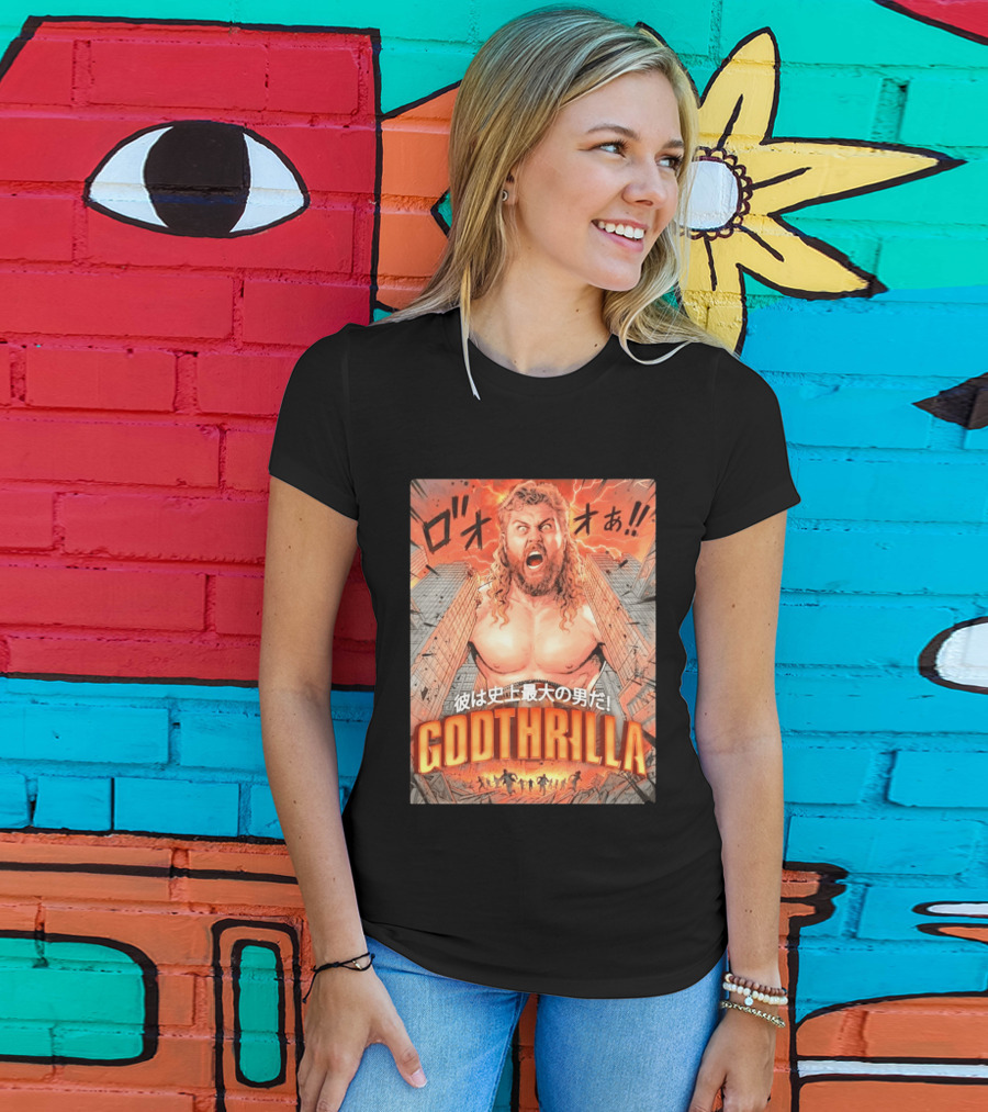 Thrillbilly Silas Mason Godthrilla Comic Style Explosion Scene T-Shirt