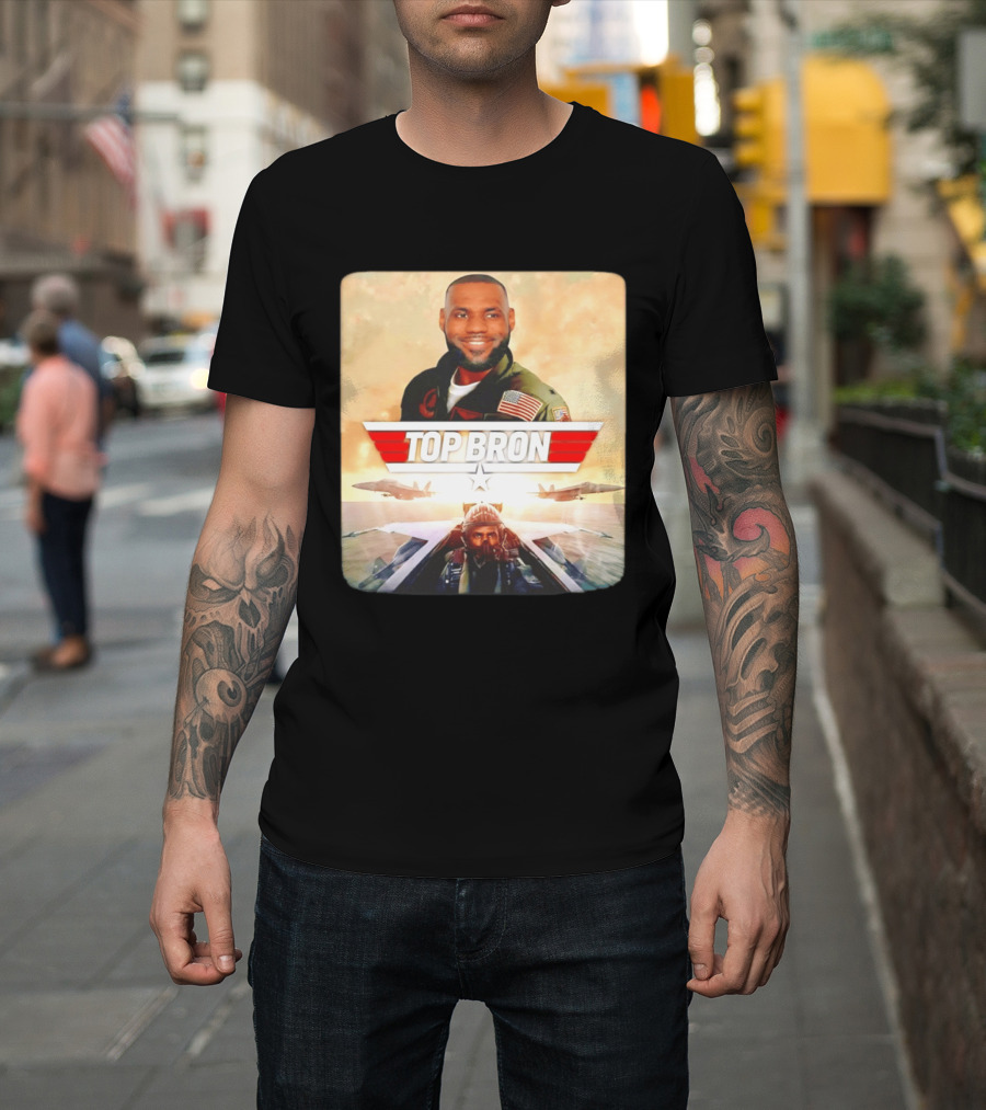 Top Bron LeBron James Aviator T-Shirt