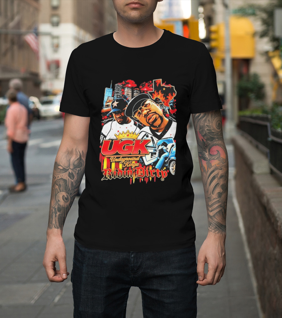 UGK Underground Kingz Ridin' Dirty Texas Rap Legends T-Shirt