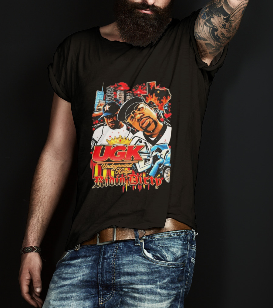 UGK Underground Kingz Ridin' Dirty Texas Rap Legends T-Shirt