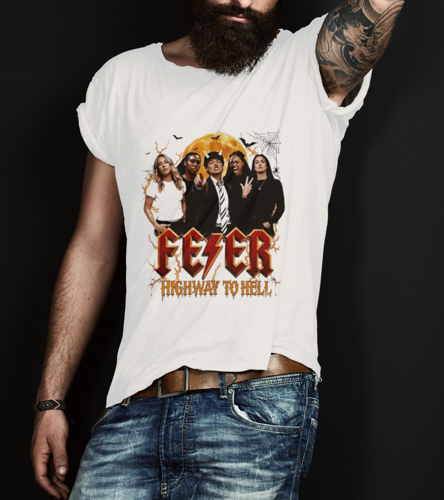 Indiana Fever Highway To Hell Halloween Fever T-Shirt