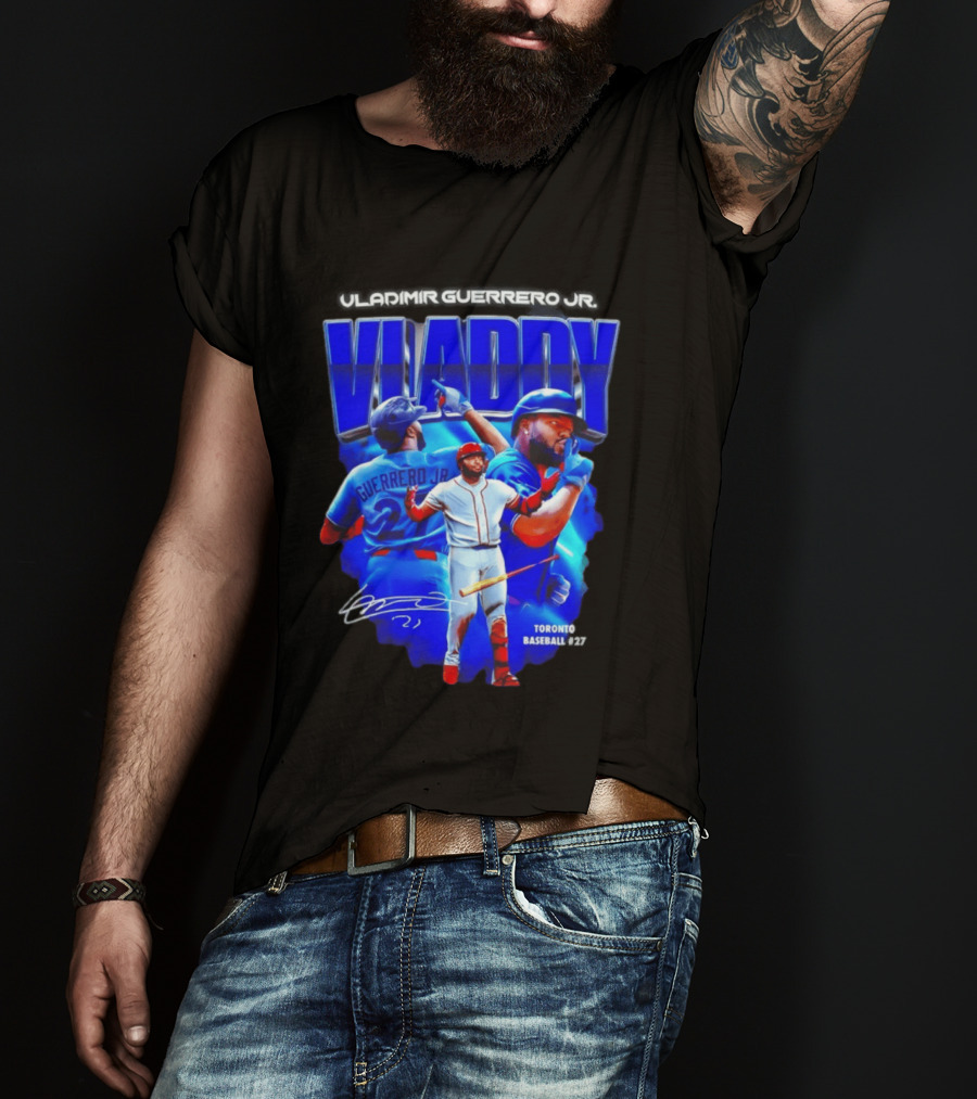 Vladimir Guerrero Jr. Vladdy Toronto Baseball 2026 MLB T-Shirt