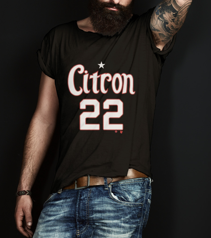 Sonia Citron 22 Washington Mystics WNBA Basketball 2026 T-Shirt