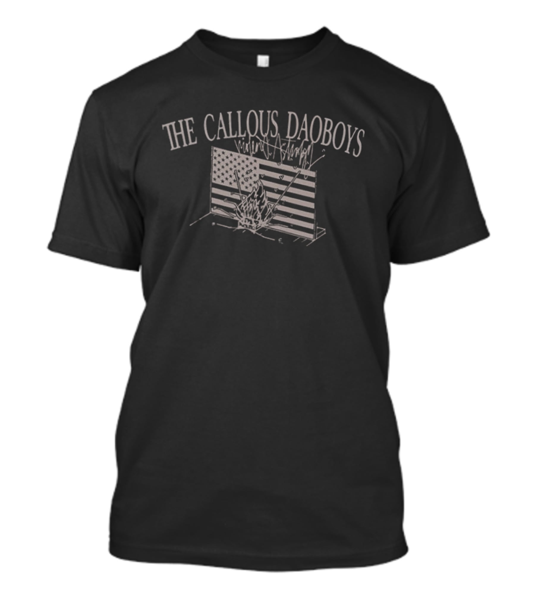 The Callous Daoboys When I See An American Flag Two Sided T-Shirt