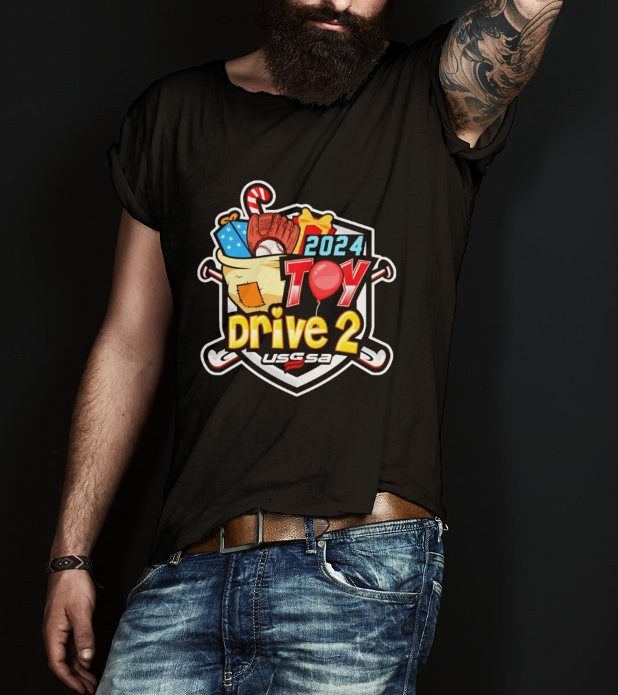 2024 USSSA Toy Drive 2 Baseball Event T-Shirt