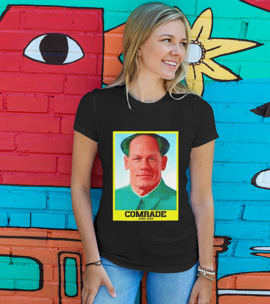 Comrade John Xina Meme Mao Zedong Parody Image T-Shirt