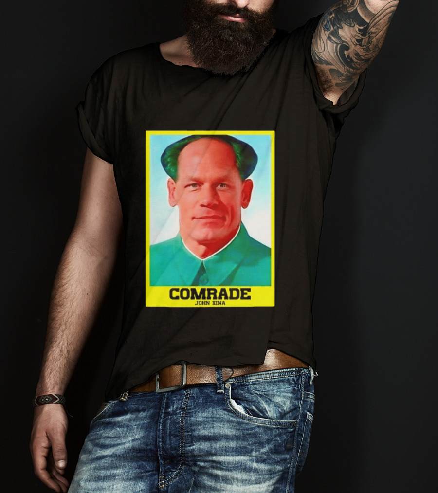 Comrade John Xina Meme Mao Zedong Parody Image T-Shirt