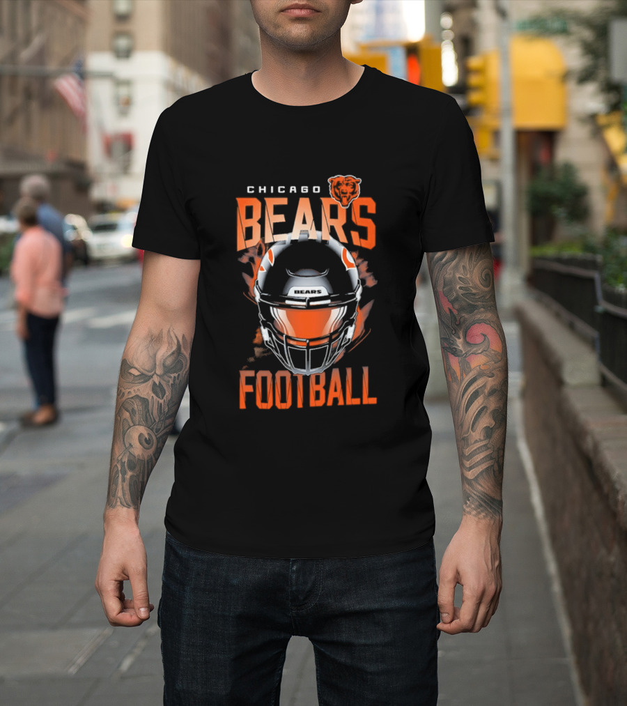 Chicago Bears Football Helmet 2026 Season T-Shirt