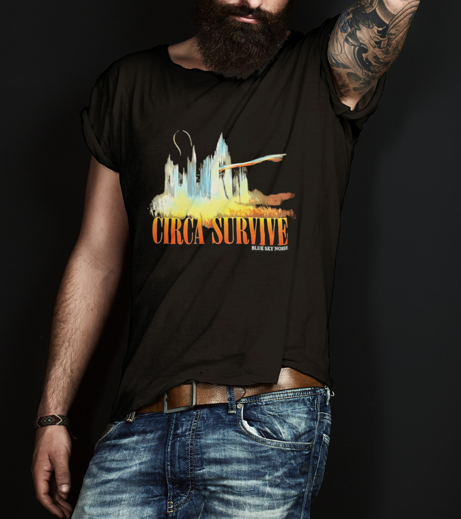 Circa Survive Blue Sky Noise Album T-Shirt