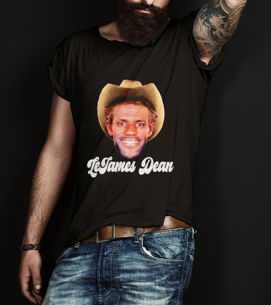 LeBron James LeJames Dean Cowboy Hat T-Shirt