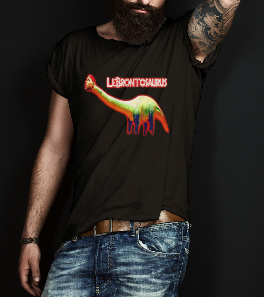 LeBrontosaurus Meme LeBron James Philadelphia 76ers T-Shirt
