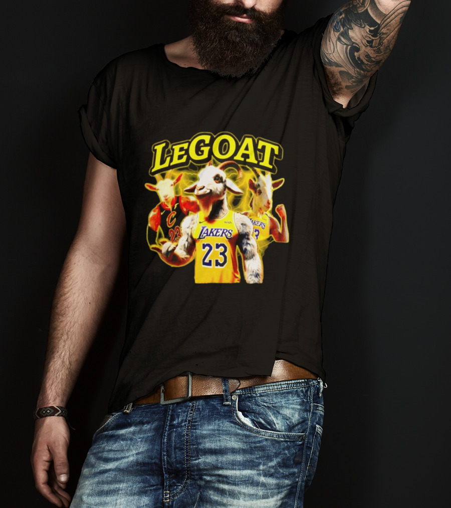 Legoat 23 LeBron James Lakers Cavaliers T-Shirt