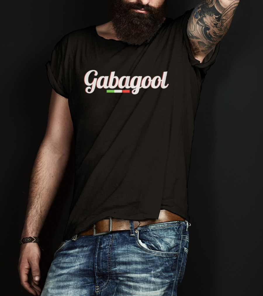 Gabagool Italian Flag T-Shirt