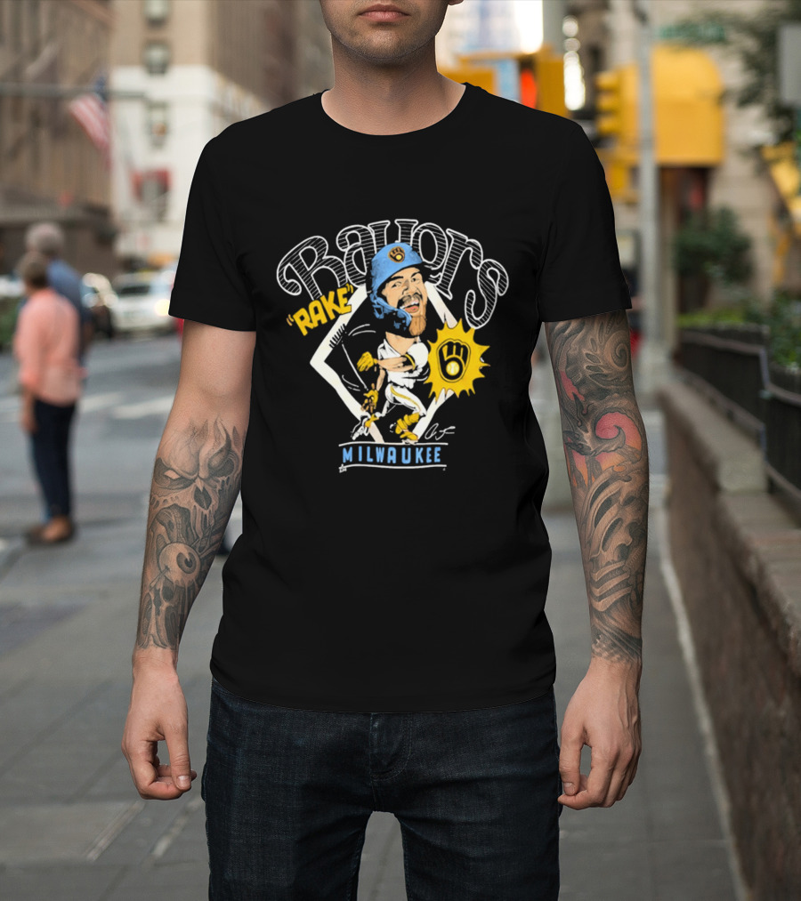 Milwaukee Bauers Rake Baseball Art 2026 T-Shirt