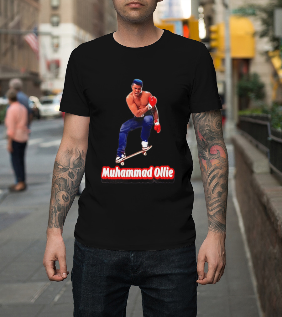 Muhammad Ollie Skateboard Boxer T-Shirt