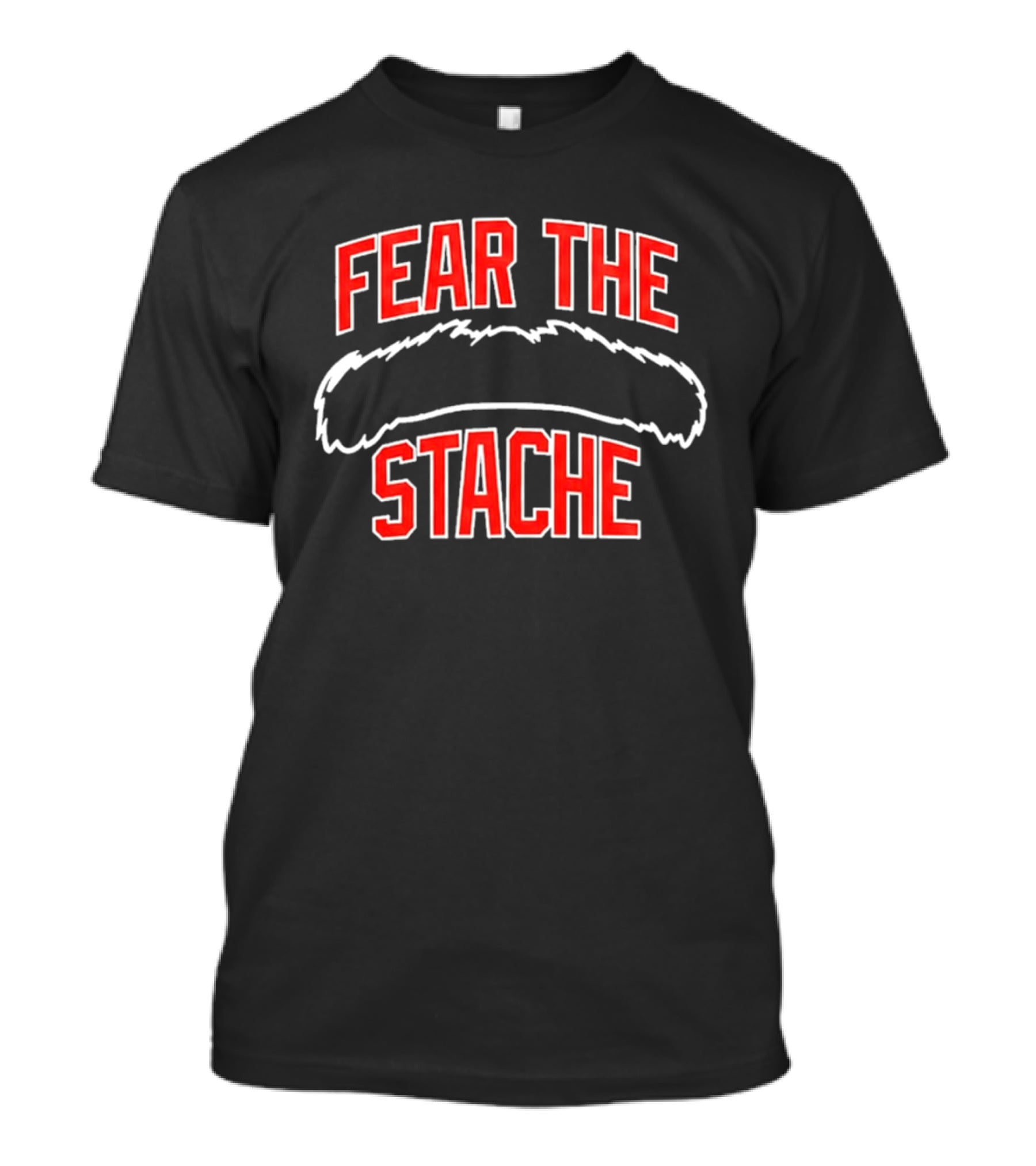Red Sox Fear The Stache Chad Tracy T-Shirt