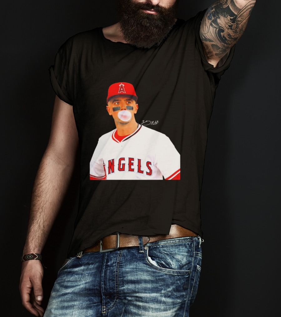 Zach Neto Los Angeles Angels 2026 MLB Season Bubblegum Moment T-Shirt