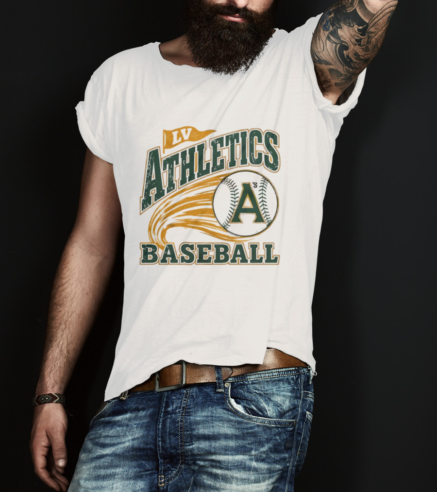 LV Athletics Baseball MLB 2026 Season T-Shirt