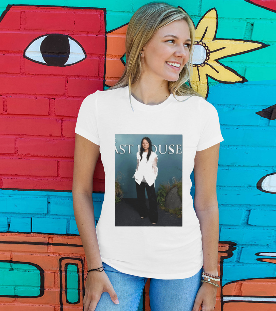 The Last House Fashion Greta Lee The Row T-Shirt