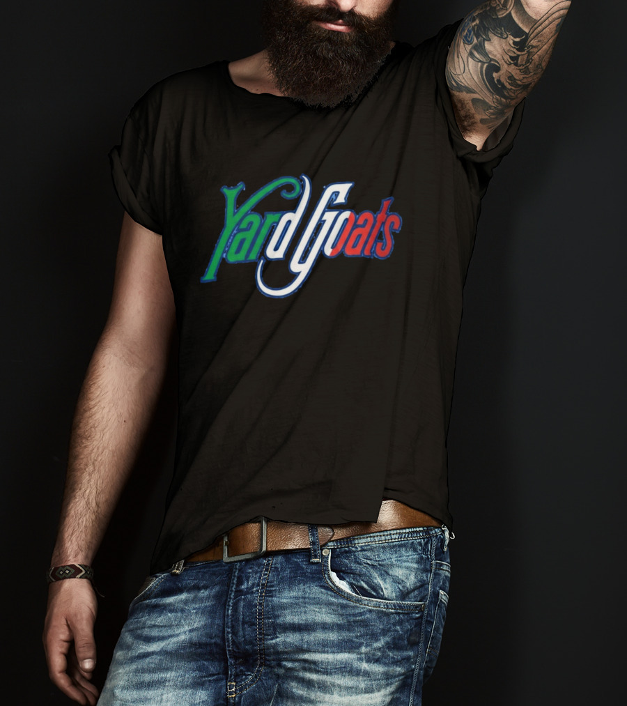 Hartford Yard Goats Green White Red Italian Heritage Night T-Shirt
