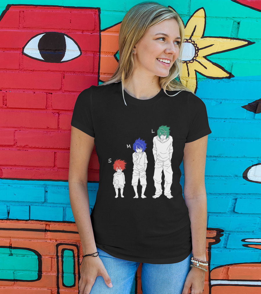 S M L Beyond Birthday Mello L Lawliet Colorful T-Shirt