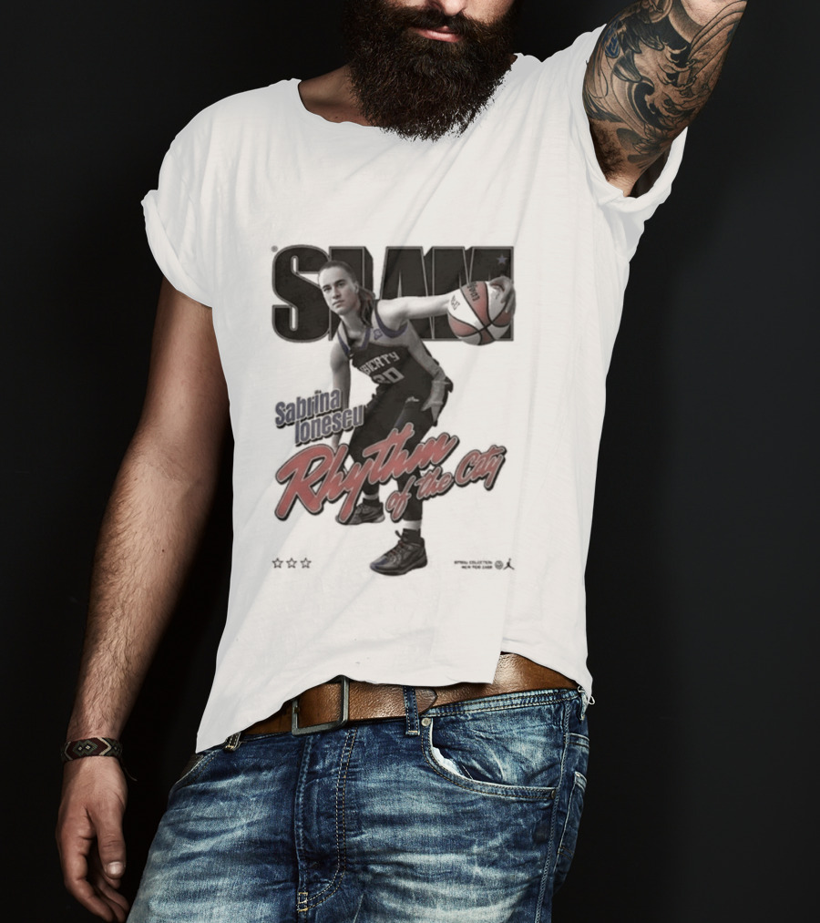 SLAM Sabrina Ionescu Rhythm Of The City T-Shirt
