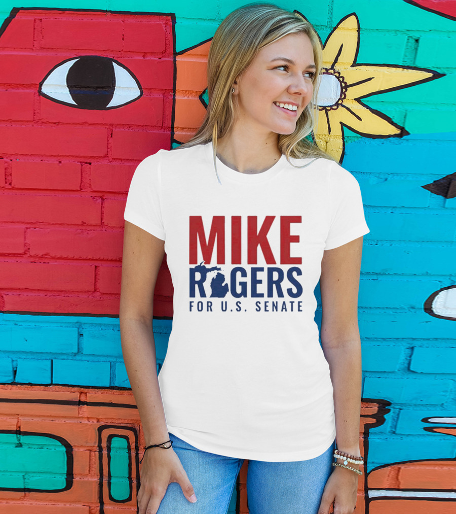 Mike Rogers Michigan For US Senate Election T-Shirt