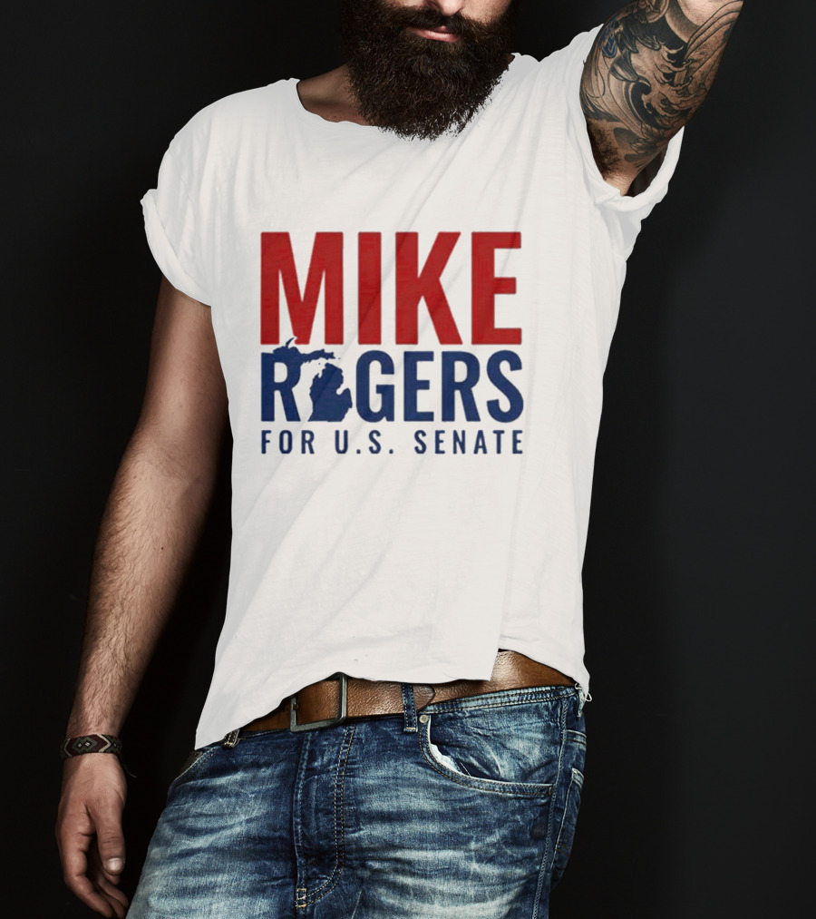 Mike Rogers Michigan For US Senate Election T-Shirt