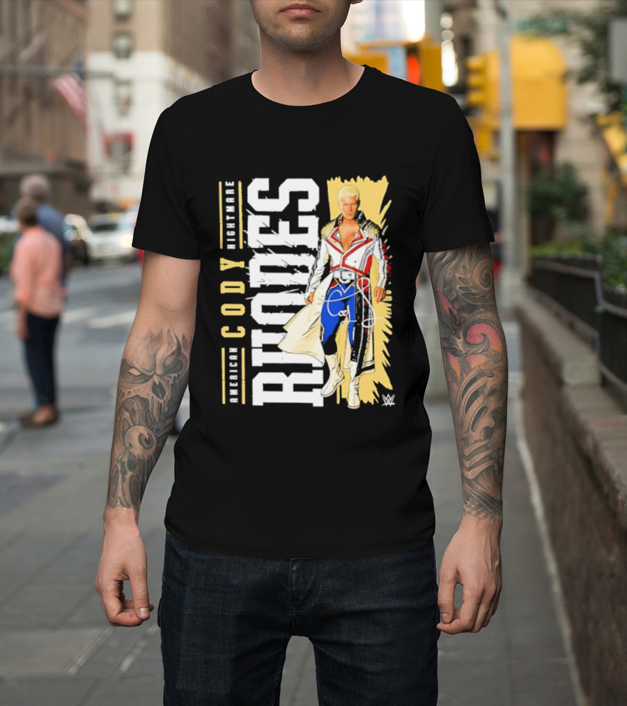 Cody Rhodes American Nightmare WWE Wrestling Iconic Outfit T-Shirt