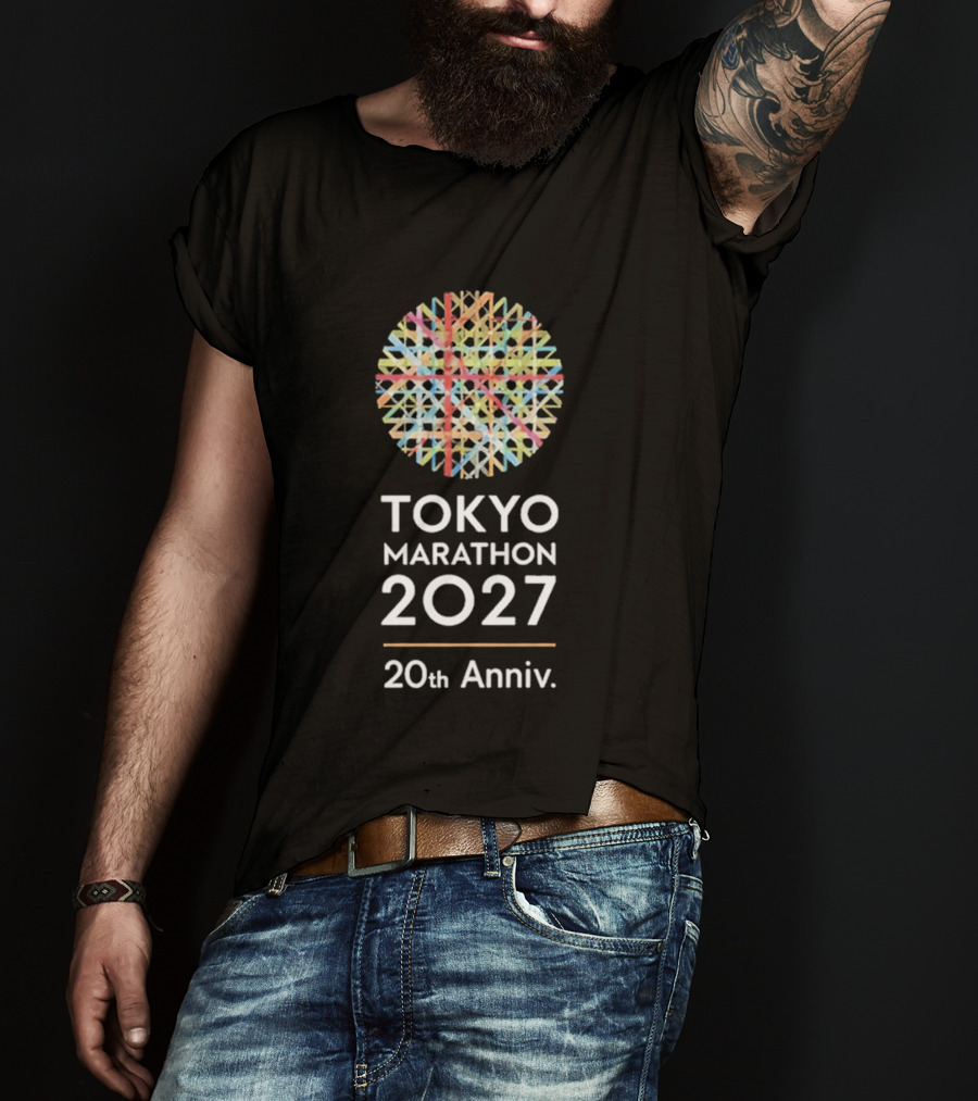 Tokyo Marathon 2027 20th Anniversary Celebration T-Shirt