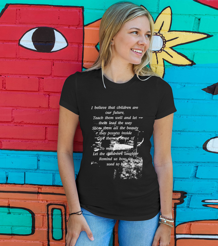 BTS Namjoon Arlington Day 1 Whitney Houston The Greatest Love Of All Lyrics Inspirational Quotes T-Shirt