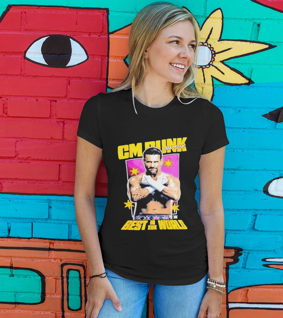 Cm Punk Best In The World WWE Wrestling T-Shirt