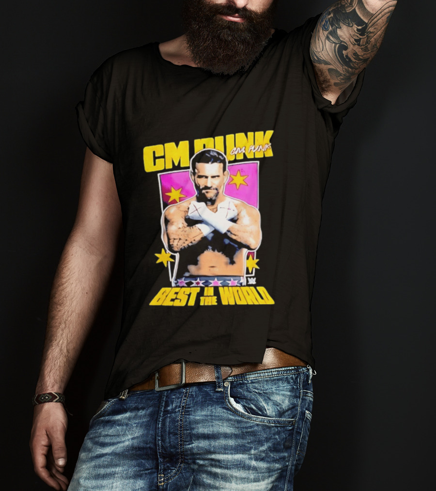 Cm Punk Best In The World WWE Wrestling T-Shirt