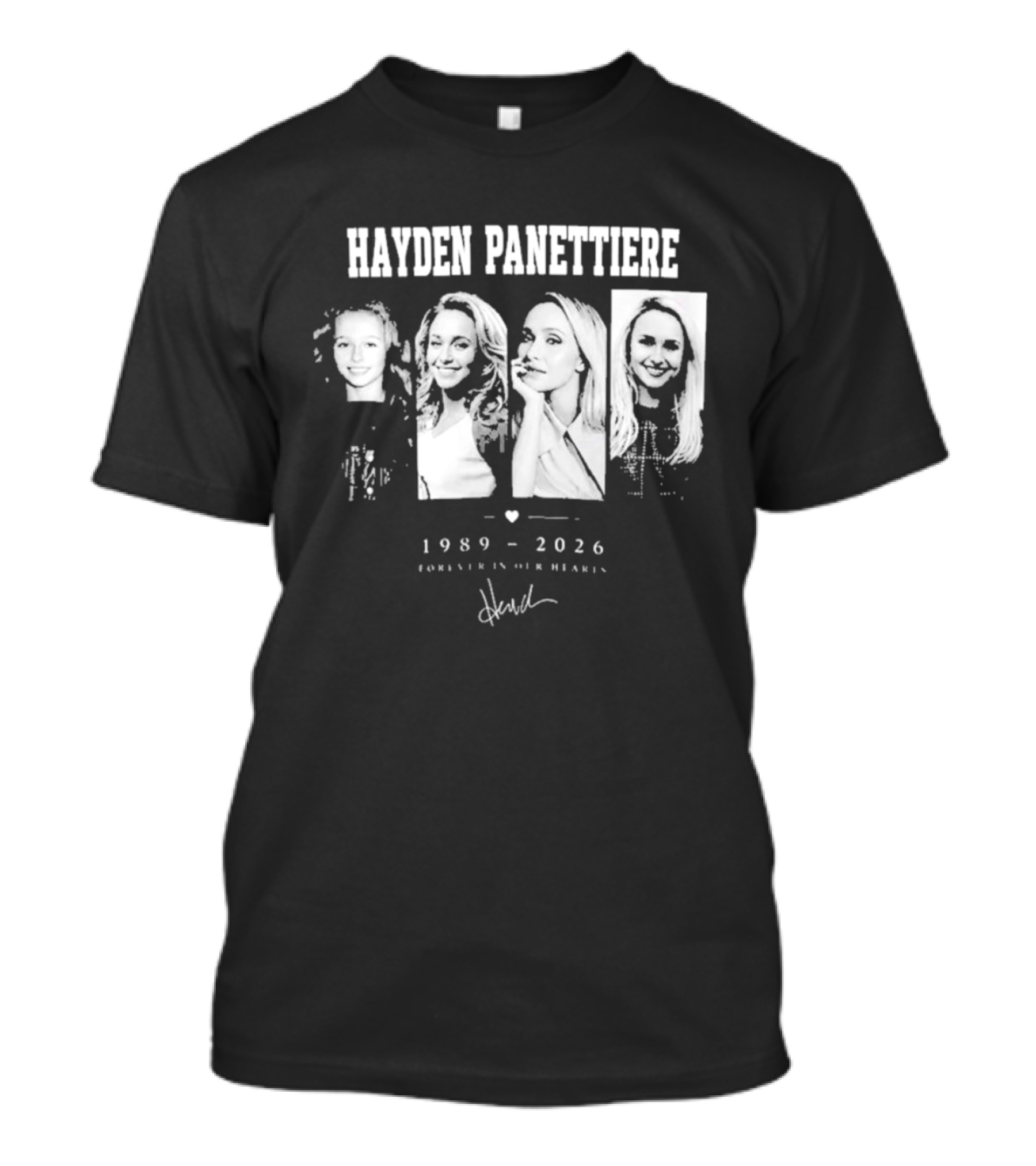 Hayden Panettiere 1989 2026 Forever In Our Hearts T-Shirt