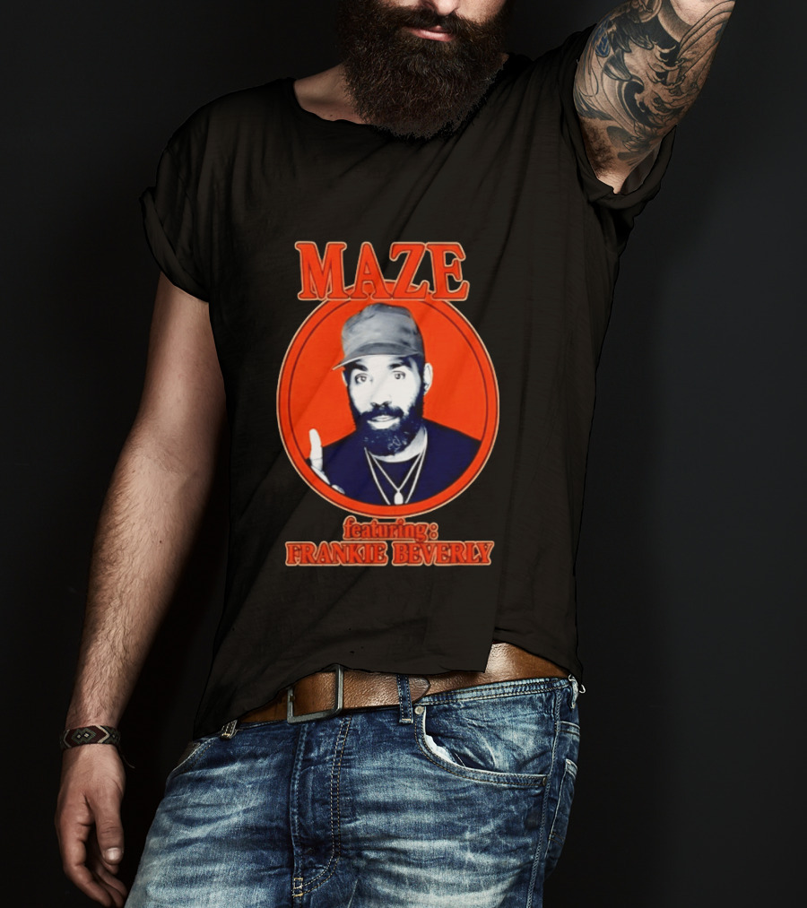 Maze Featuring Frankie Beverly Iconic Soul R&B T-Shirt