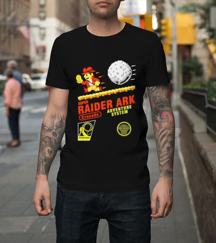 Super Raider Ark Adventure System Crusade Explore Series T-Shirt